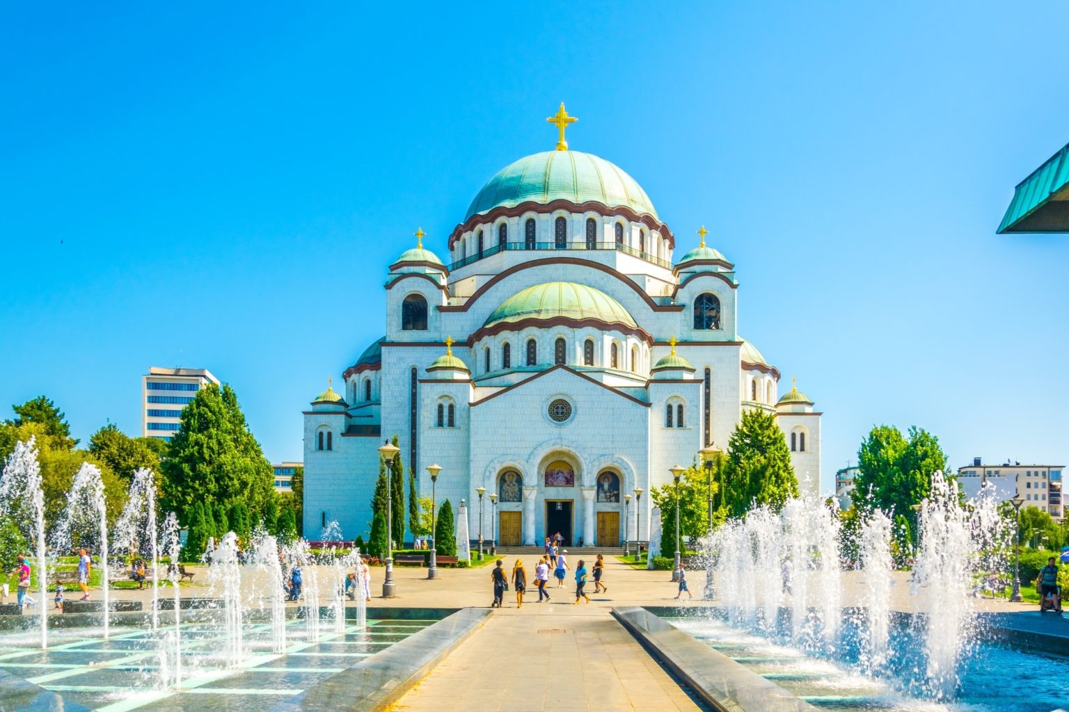 View,Of,The,Saint,Sava,Cathedral,In,Belgrade,,Serbia